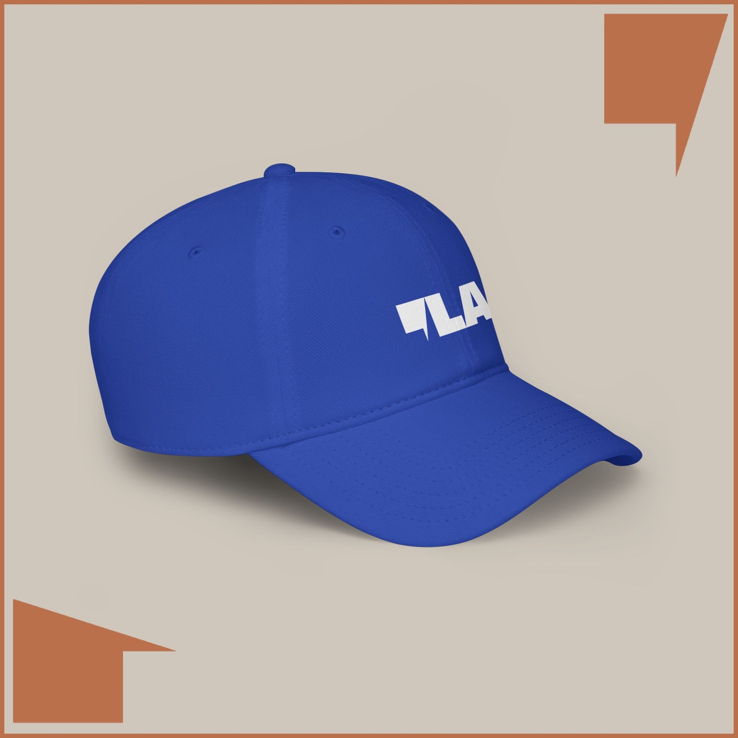 COMMA LA/KAMALA - LOW PROFILE BASEBALL CAP - BLANC