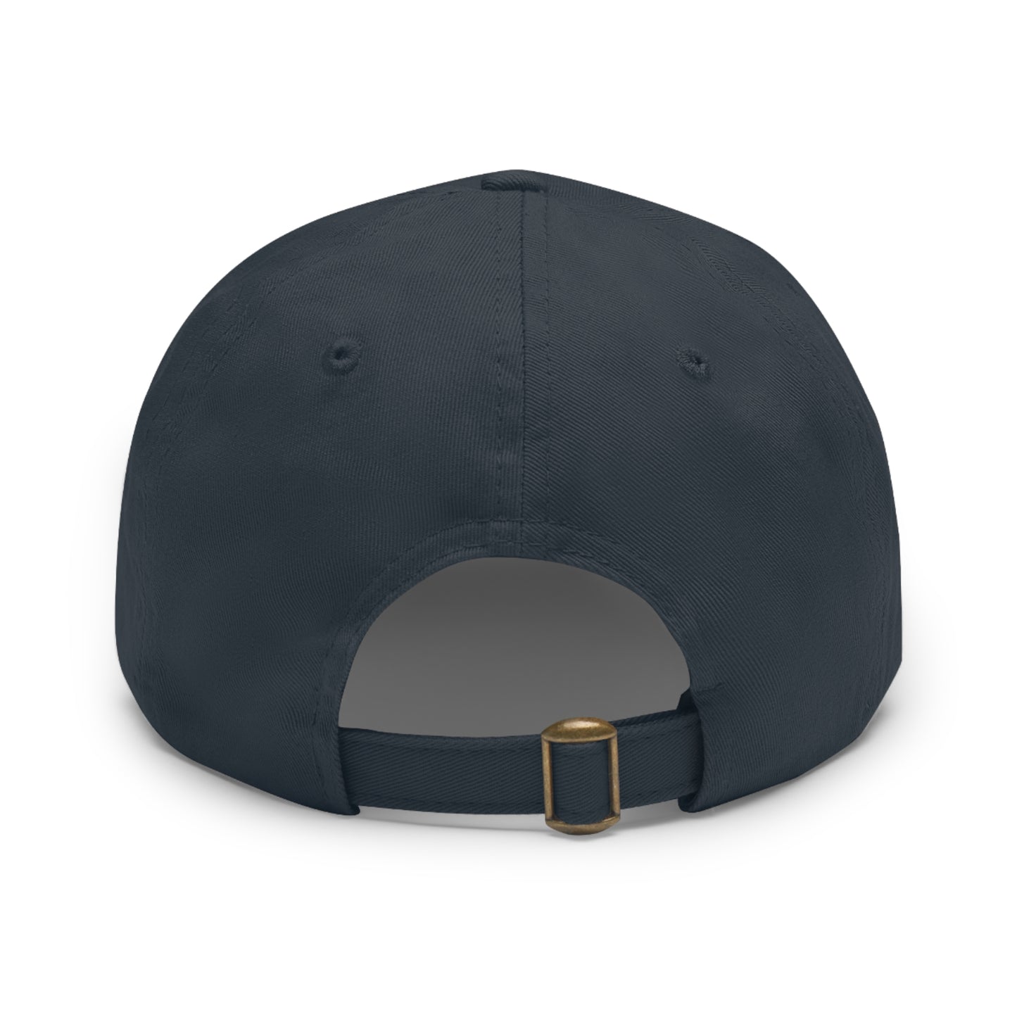 COMMA LA/KAMALA - HARRIS DAD HAT WITH LEATHER PATCH (50% of the PROFIT IS DONATED IMMEDIATELY to the HARRIS-WALZ CAMPAIGN through ActBlue).