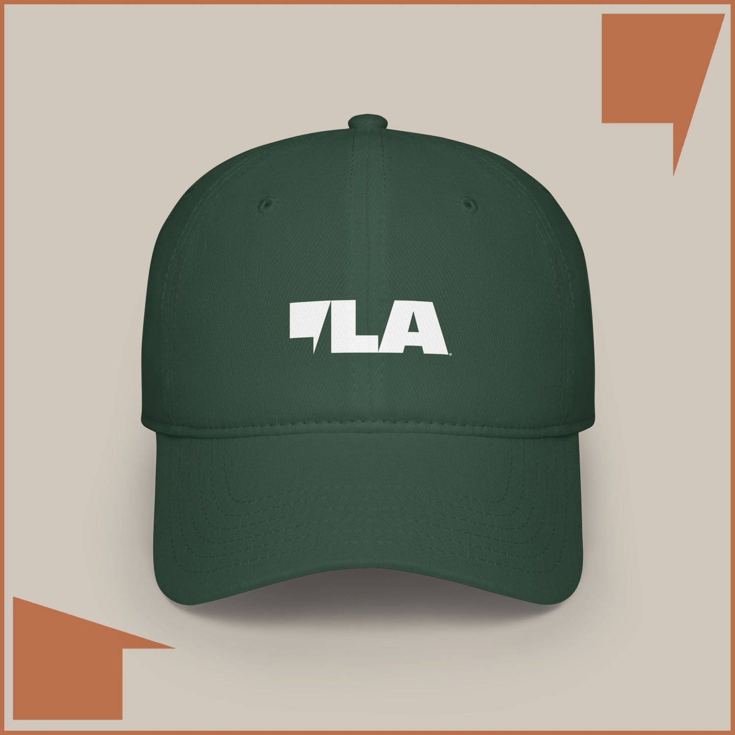 COMMA LA/KAMALA - LOW PROFILE BASEBALL CAP - BLANC