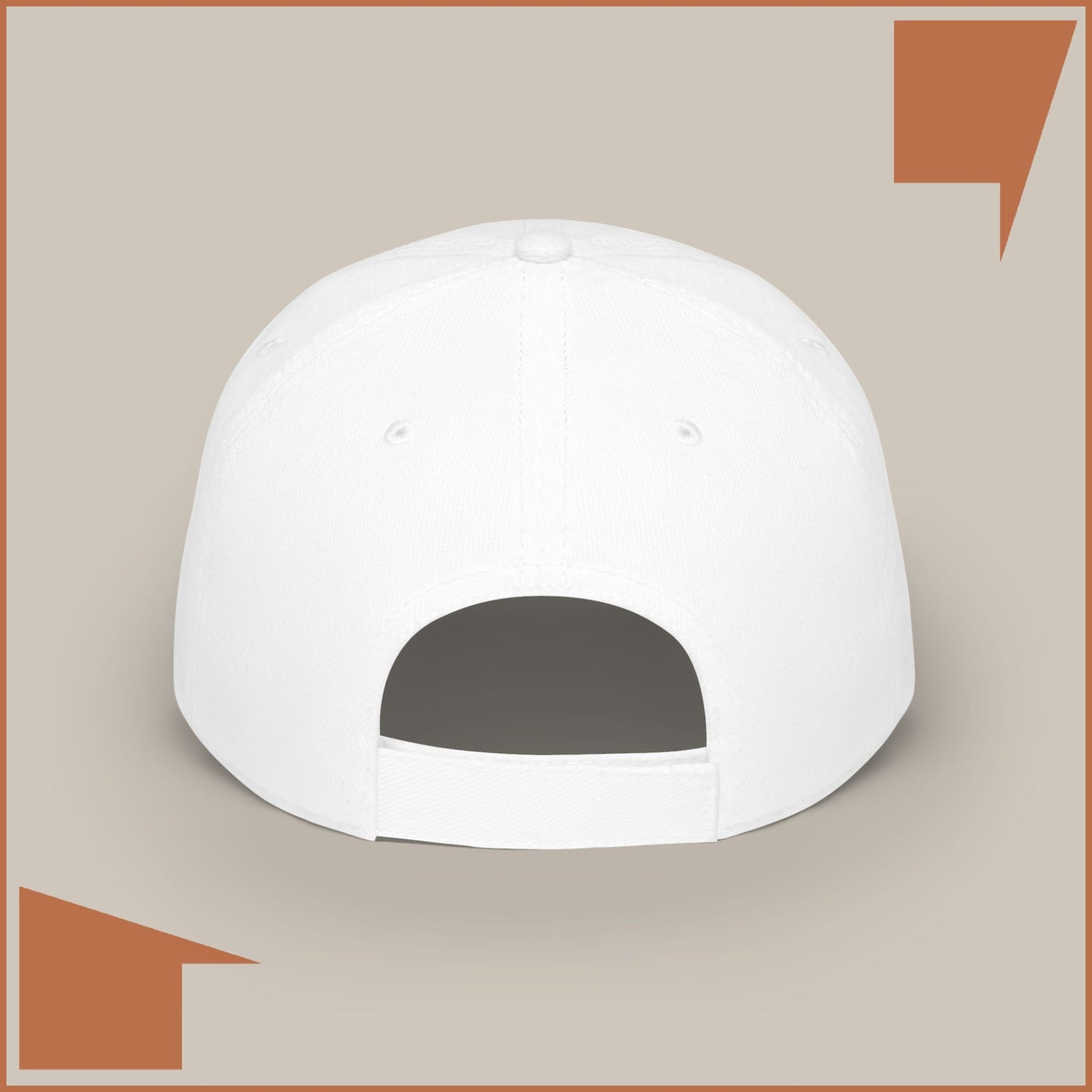 COMMA LA/KAMALA - LOW PROFILE BASEBALL CAP - BLANC