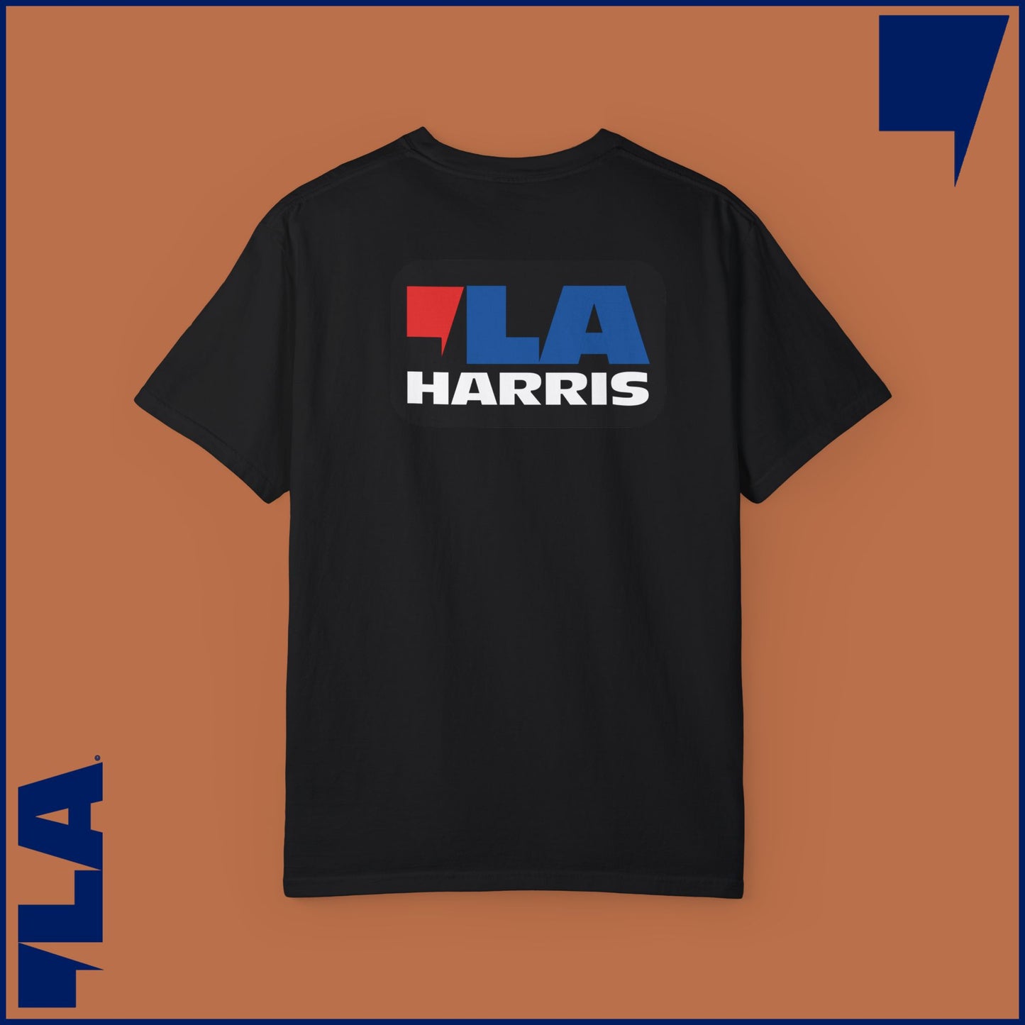 KAMALA/COMMA LA - MEDIUM WEIGHT T-SHIRT (50% of the PROFIT IS DONATED IMMEDIATELY to the HARRIS-WALZ CAMPAIGN through ActBlue).