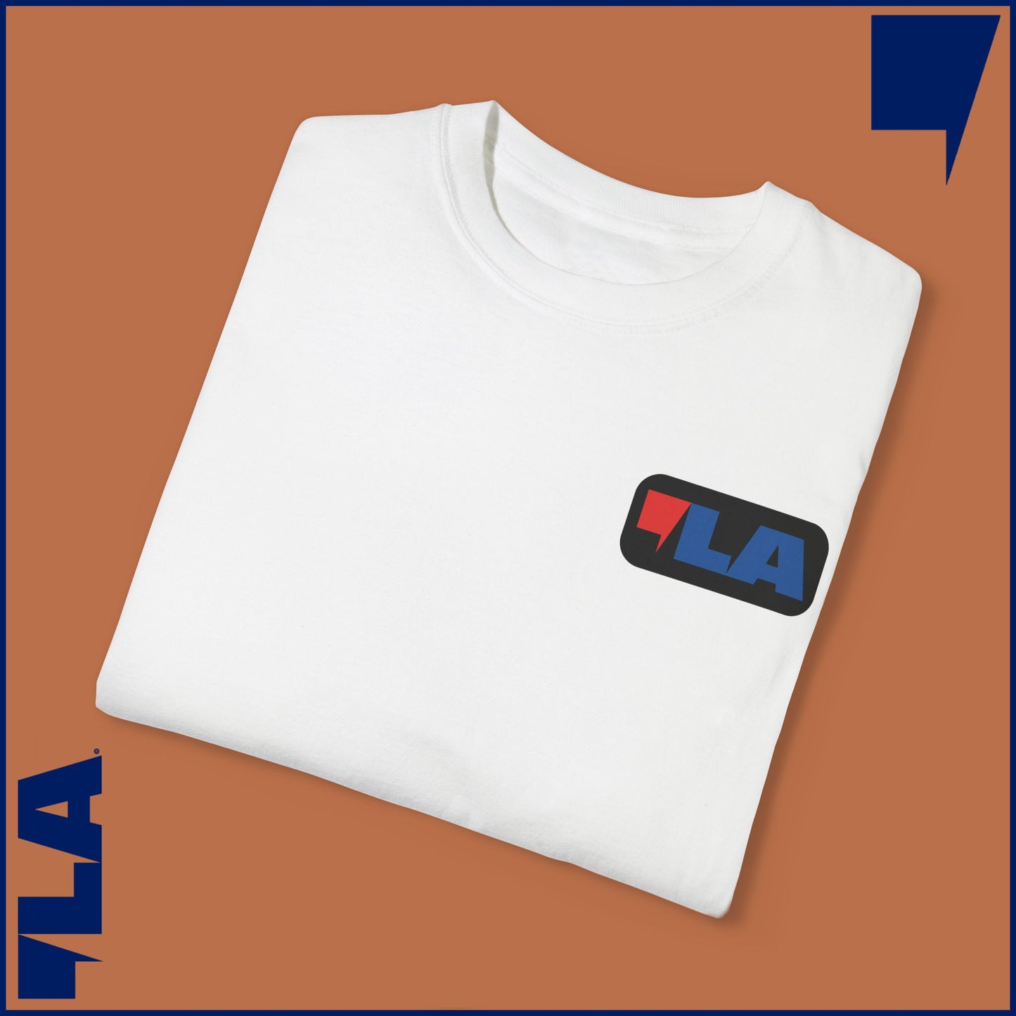 KAMALA/COMMA LA - MEDIUM WEIGHT T-SHIRT (50% of the PROFIT IS DONATED IMMEDIATELY to the HARRIS-WALZ CAMPAIGN through ActBlue).
