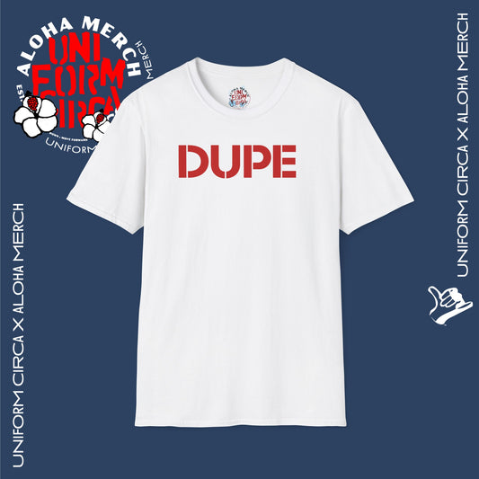 (DUPE) UNIFORM CIRCA x ALOHA MERCH - Unisex Garment-Dyed T-Shirt