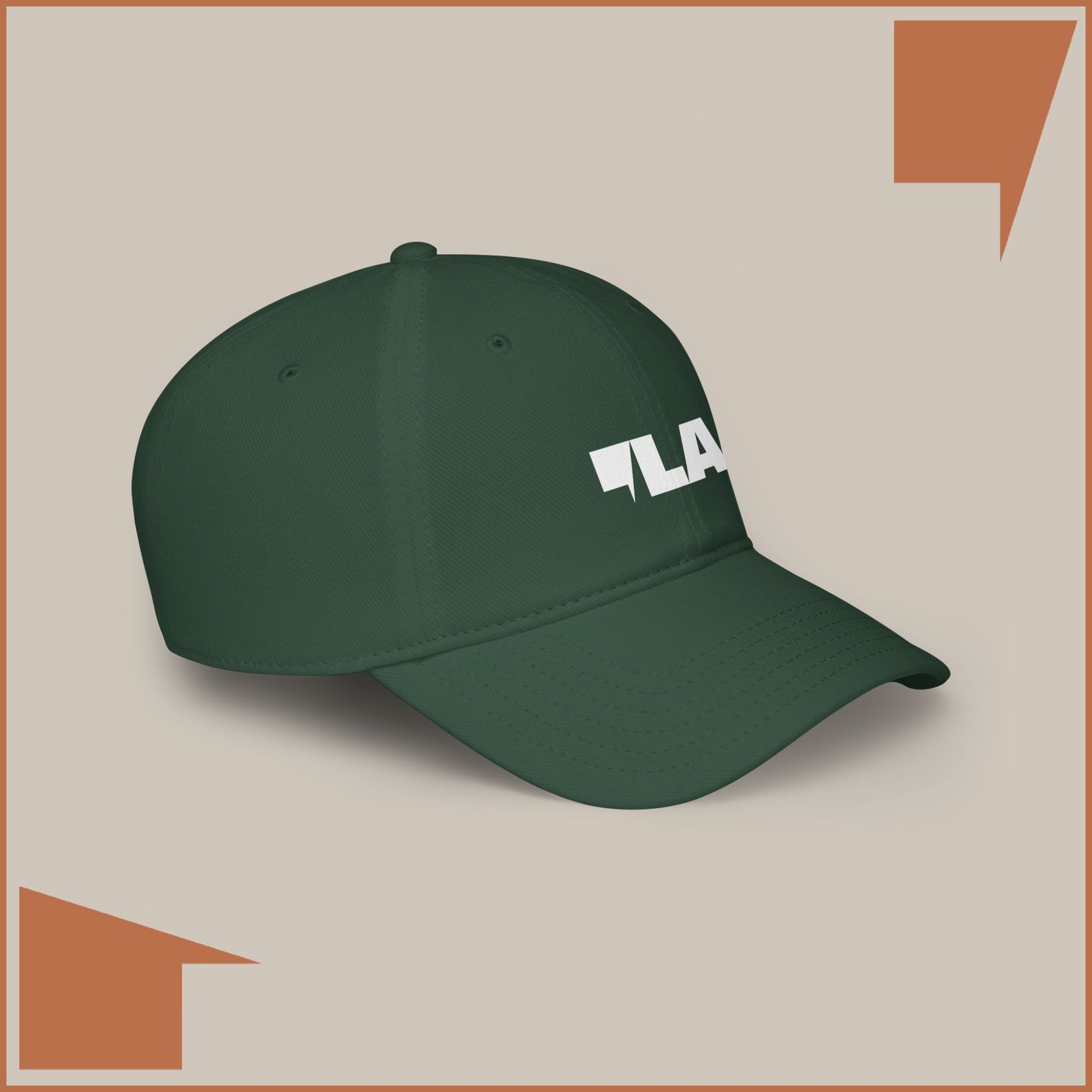 COMMA LA/KAMALA - LOW PROFILE BASEBALL CAP - BLANC